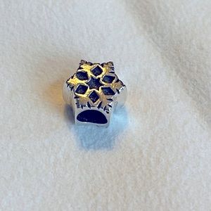 IBB THAI Snowflake Sterling Silver Charm